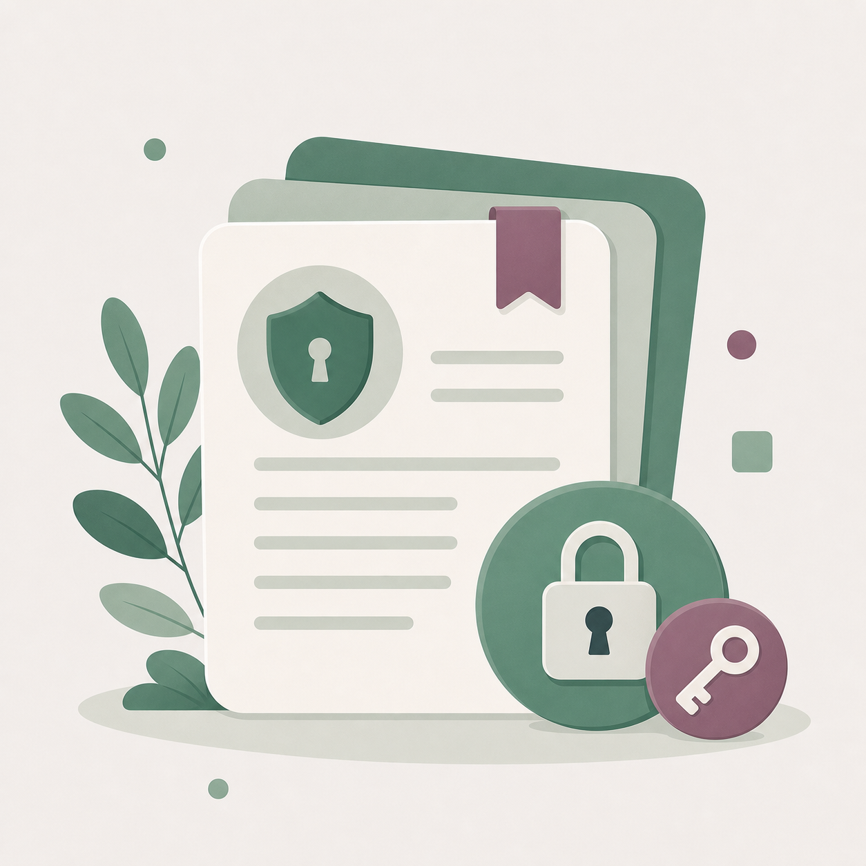 Illustration de la politique de confidentialité